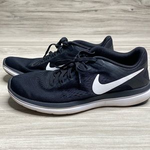 Nike Flex Black Running Shoes Sneakers Womens Size 6.5